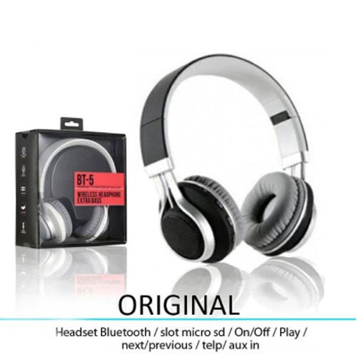 BT-5 MDTECH BLUETOOTH HEADPHONE HP-HM-MD-BT5XX