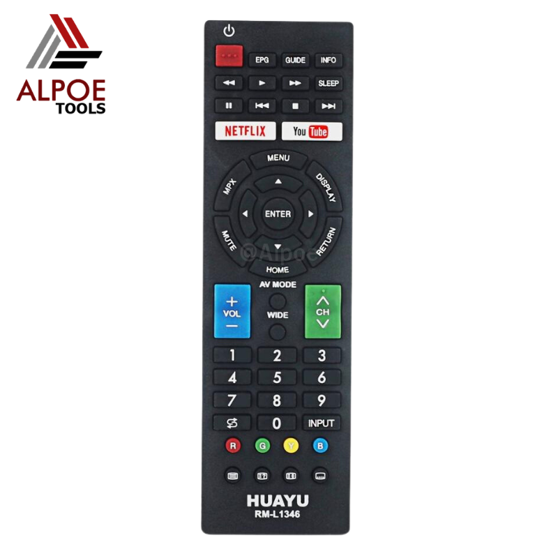 รีโมททีวี Sharp รหัส RM-L1346 , GB234WJSA สำหรับ Smart TV ทุกรุ่น