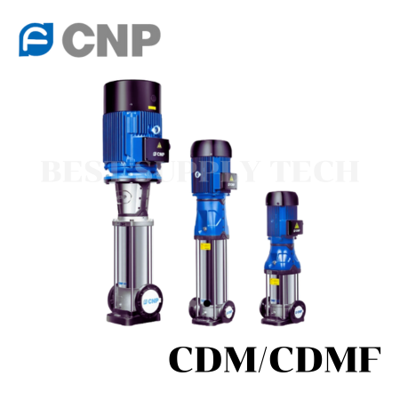 CNP CDMF ปั๊มน้ำหอยโข่งสแตนเลสแนวตั้งหลายใบพัด