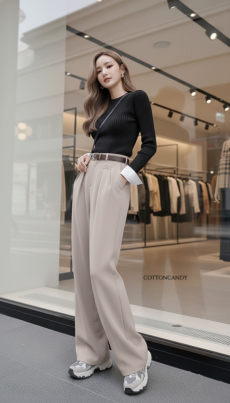 Tag#cottoncandy กางเกงfreesize รุ่นล่าสุดของทางรุ่น รุ่นนี้การันตีเนื้อผ้าเลยคร่าา ผ้าเนื้อดีมากๆ มีน้ำหนักทิ้งตัวสวยใส่สบายสุดๆ ดีเทลเก็ๆมา+เข็มขัดร