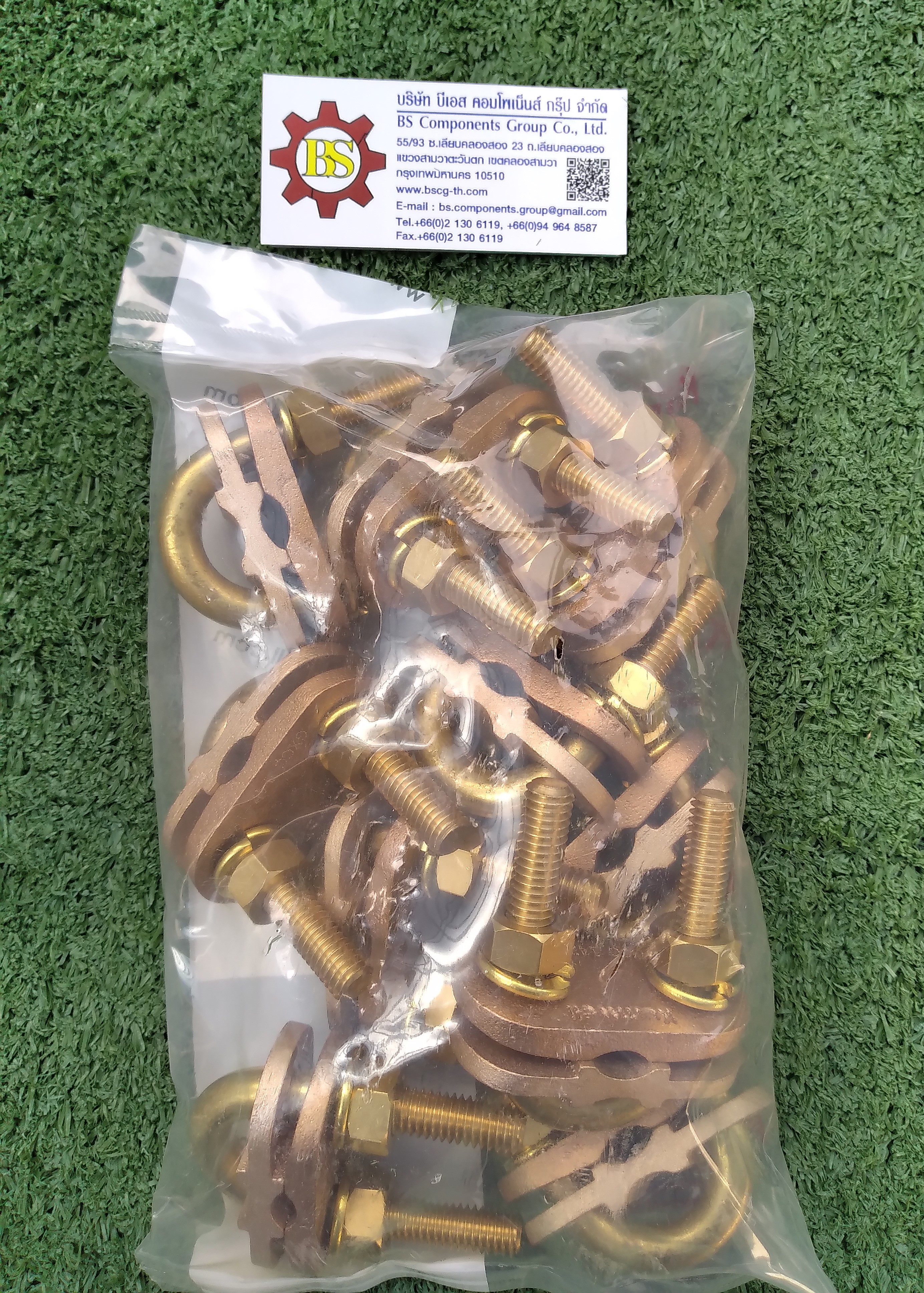 Kumwell : Ground Rod to Cable Clamp GXCC142-185 Rod Dia. = 5/8"(14.2 mm), Cable Size 70-185 mm2