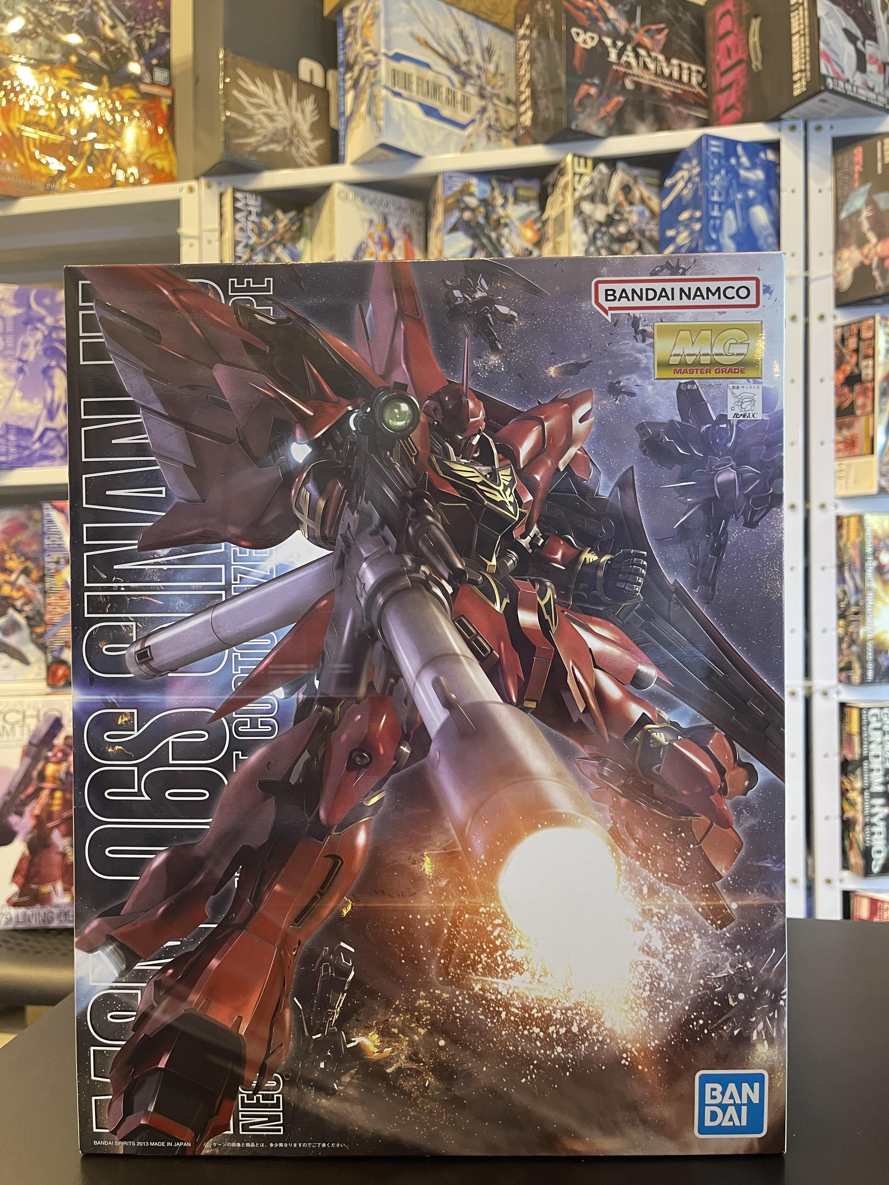 MG 1/100 Sinanju OVA Gundam