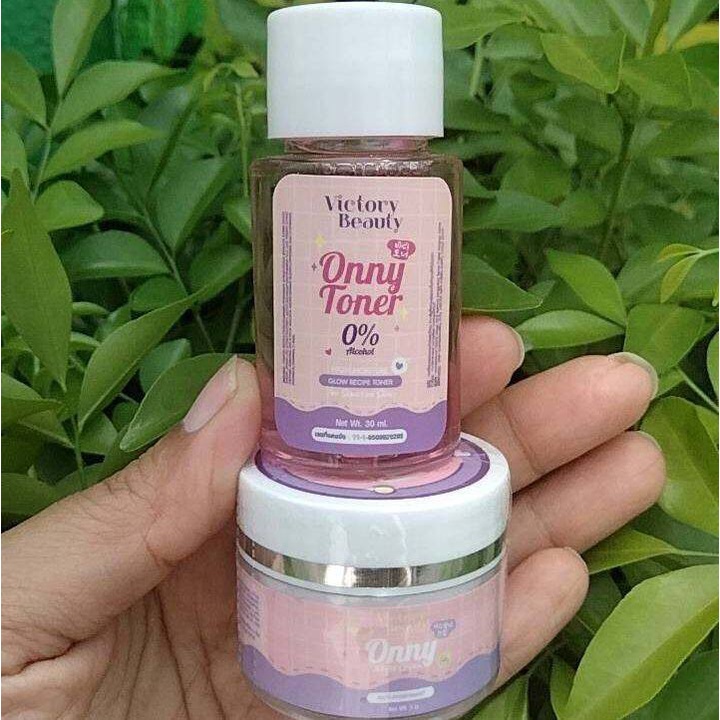 ONNY WHITE CREAM 5g & ONNY TONER 30 ml. BY VICTORY BEAUTY มินิเซตออนนี่ ออนนี่ครีมรักแร้ + ออนนี่โทนเนอร์
