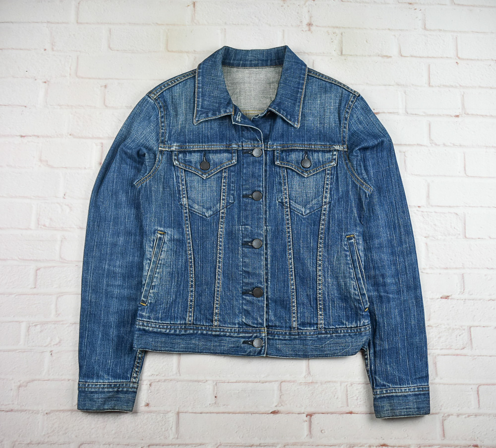 UNIQLO®แท้ อก 34 เสื้อแจ็คเก็ตยีนส์ผู้หญิง ยูนิโคล่ สียีนส์ เสื้อแขนยาว เนื้อผ้าดี