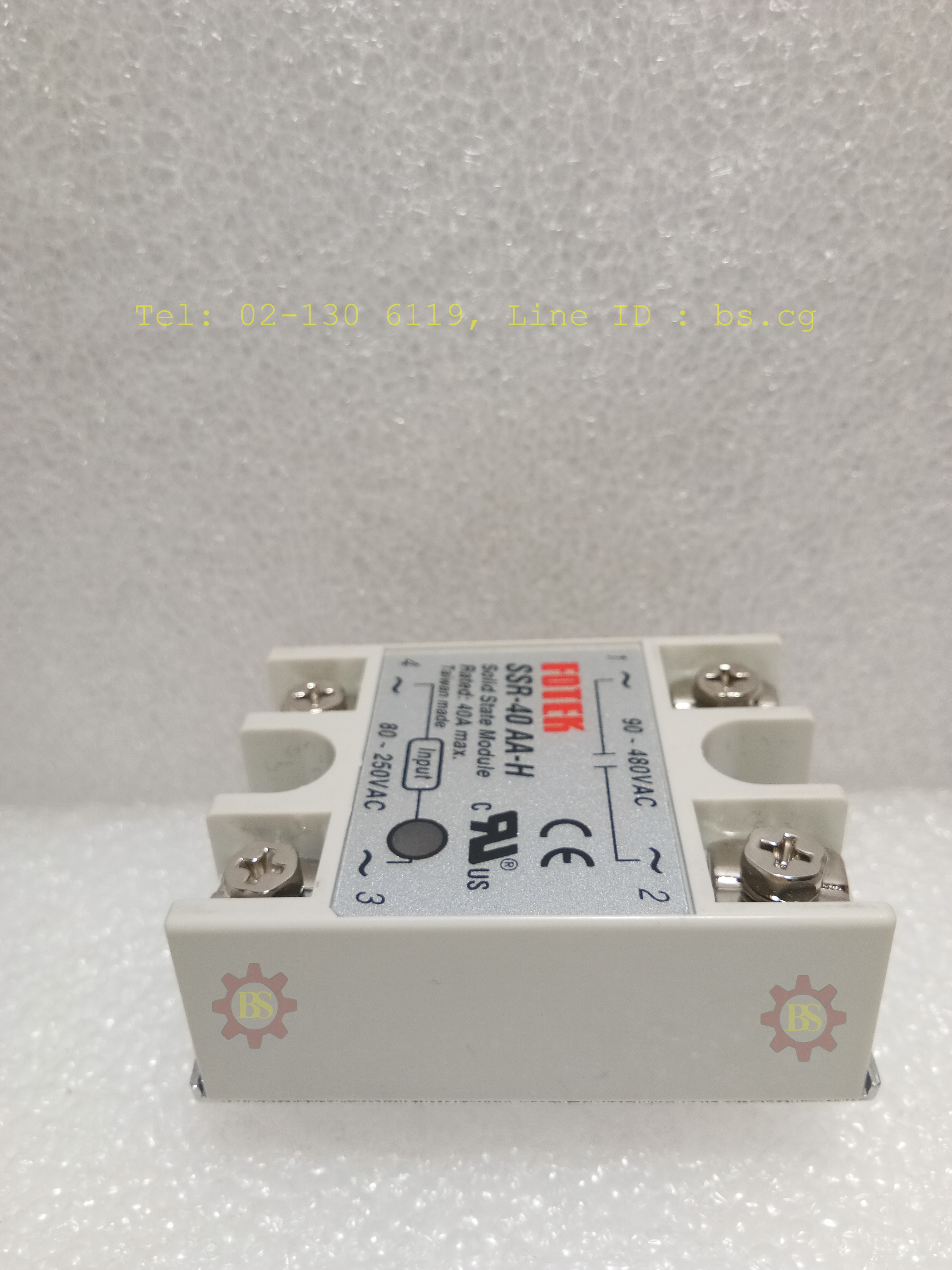 FOTEK : Solid State Module Rated: 40A max. SSR-40 AA-H