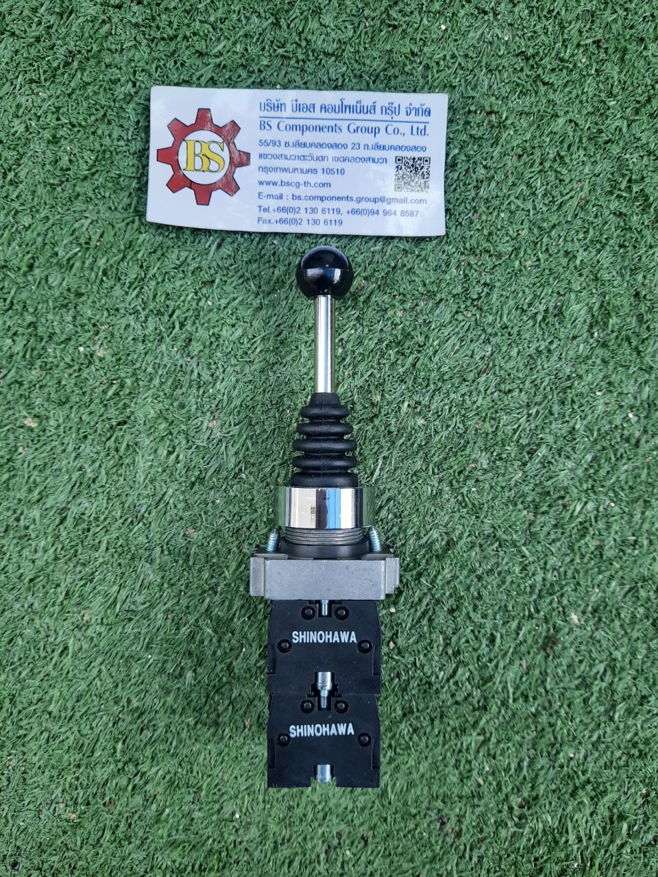 SHINOHAWA : สวิทช์โยก 4 ทาง 4 No. Dia. 22 mm. JTB-PA14 (โยกล็อค) SN403