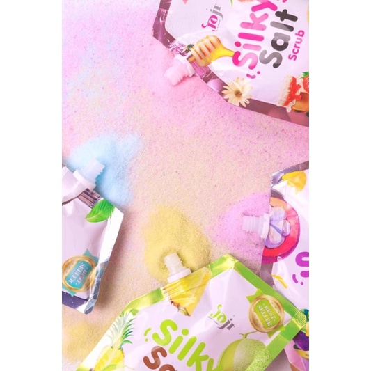 JOJI SECRET YOUNG Young Silky Salt Scrub 350 g. เกลือสครับขัดผิวน้ำหอม