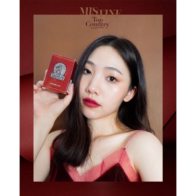 Mistine Top Country Perfumed Soap 90g สบู่หอม มิสทีน ท็อป คันทรี่ สบู่หัวม้า