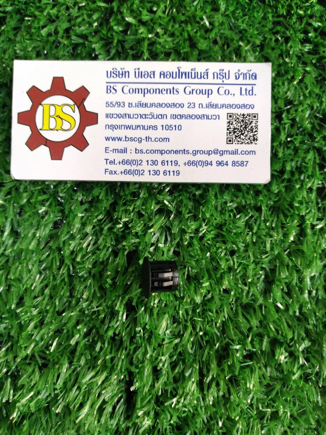 SHINOHAWA : ปลั๊กอุดหน้าตู้ CP973 รู 10mm. สีดำ