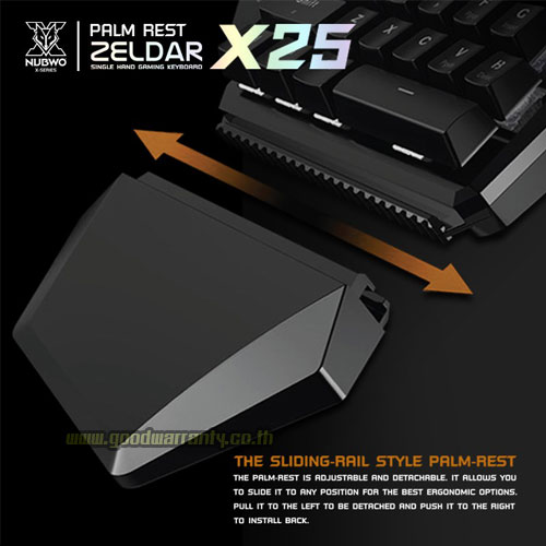 NUBWO X25 NUWBO ZELDAR KEYBOARD GAMING RGB LIGHTING X25 KB-KM-NW-X25BK