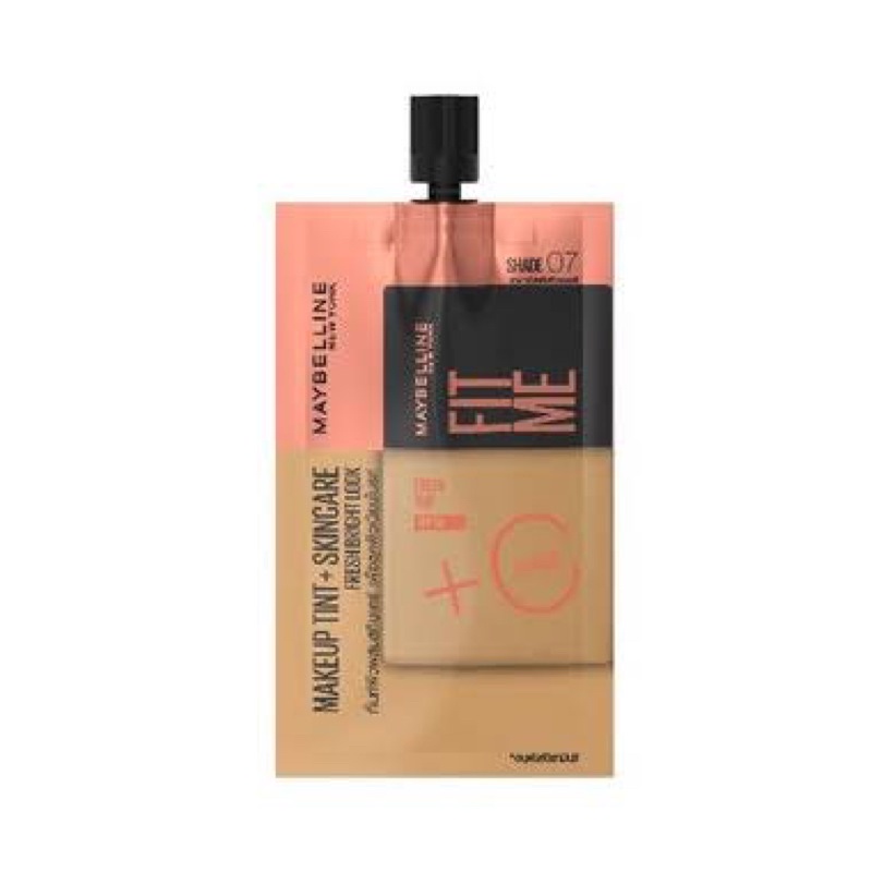 (1ซอง) MAYBELLINE Fit me Fresh Tint ฟิต มี เฟรช ทิ้นท์ 5มล. ทิ้นท์ผิววิตซี