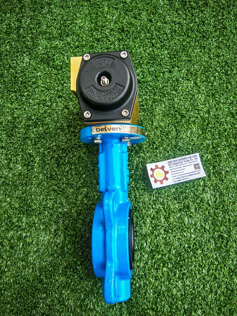 Actuator butter fly valve 2"