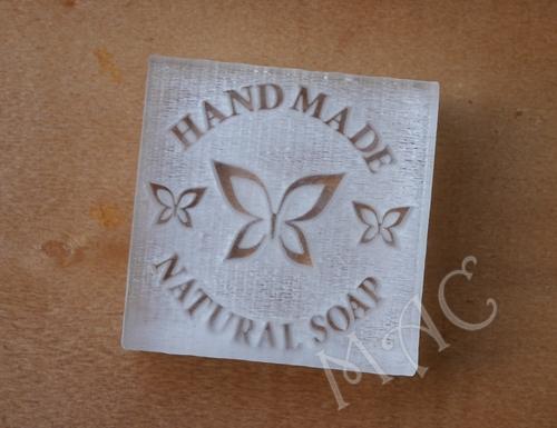 HANDMADE THREE BUTTERFLY 4.2 X 4 .2 CM.