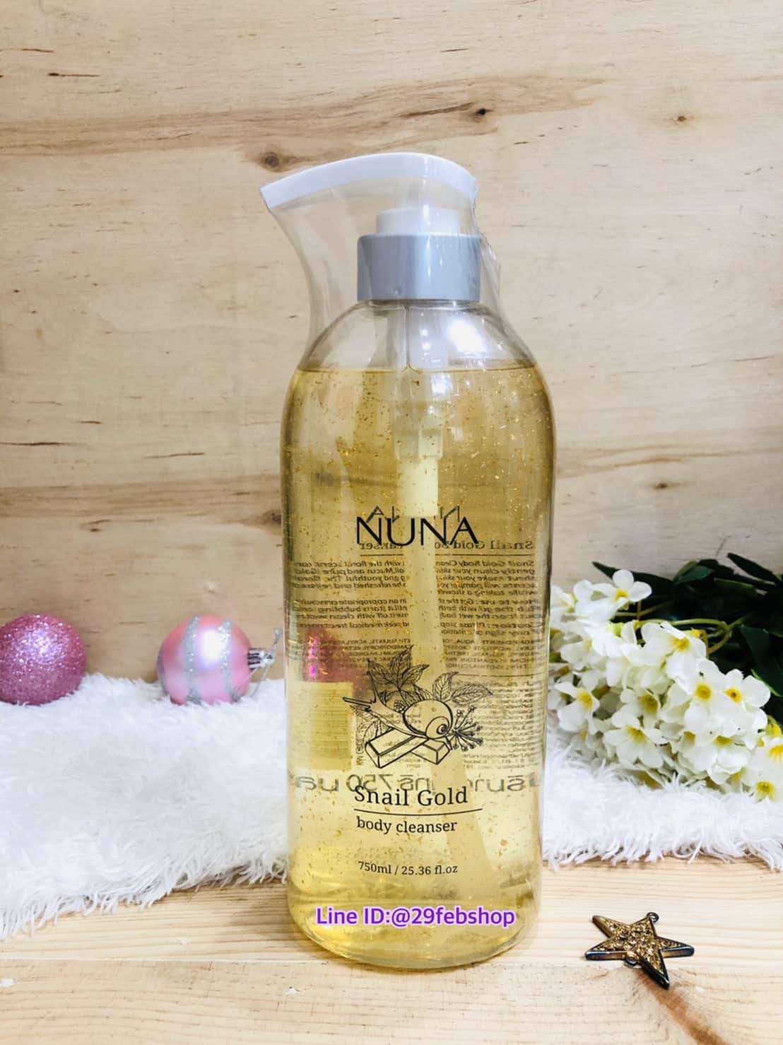 NUNA Snail Gold body cleanser 750ml