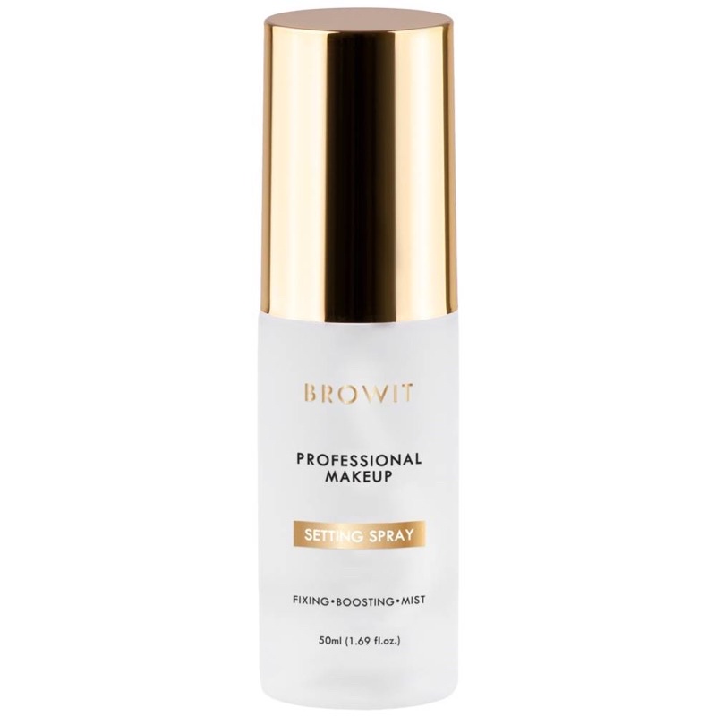 Browit Professional Makeup Setting Spray 50 ml สเปรย์ล็อคเมคอัพ เมคอัพเซ็ตติ้งสเปรย์