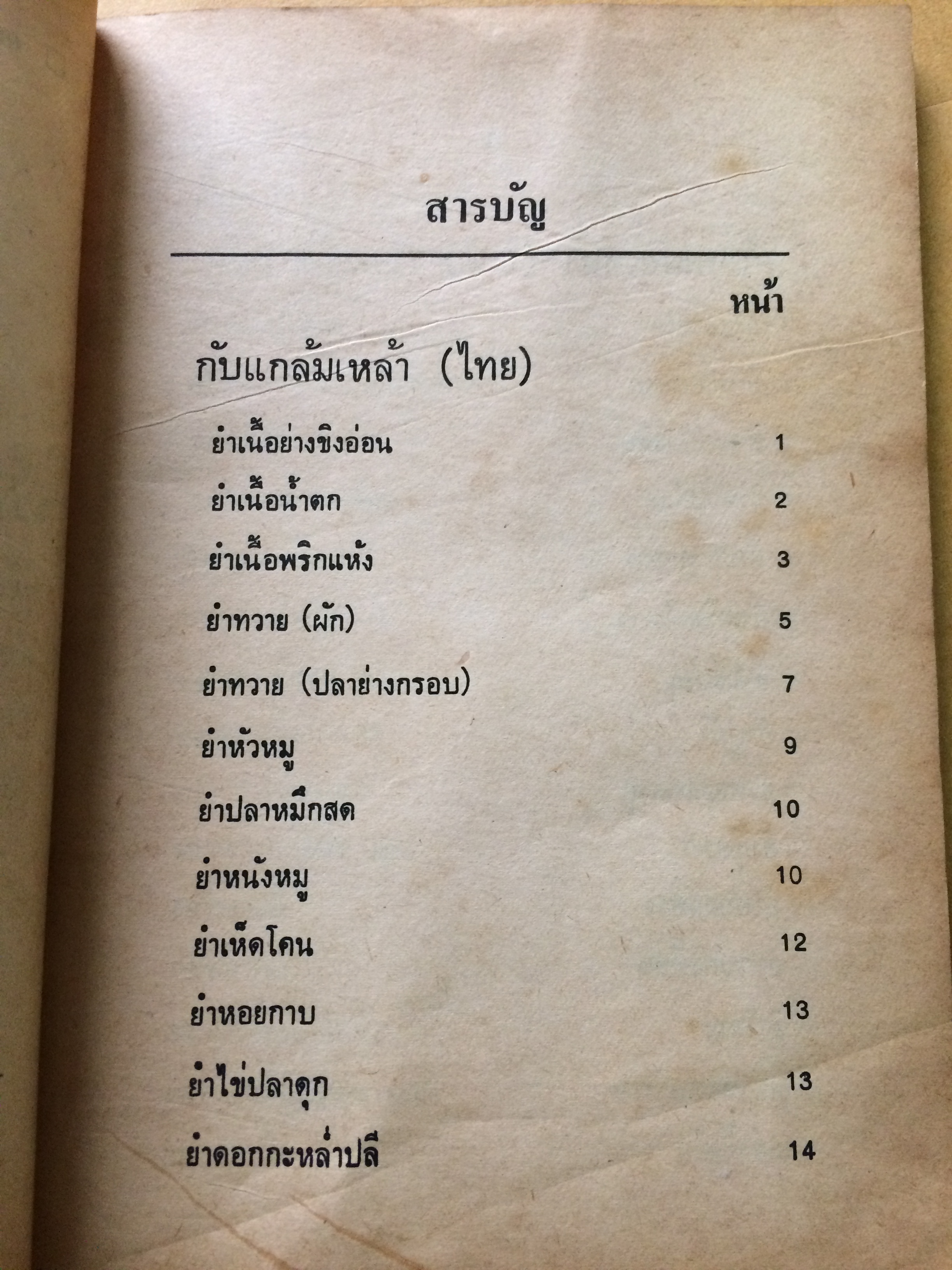 กับแกล้มเหล้า และอาหารว่าง