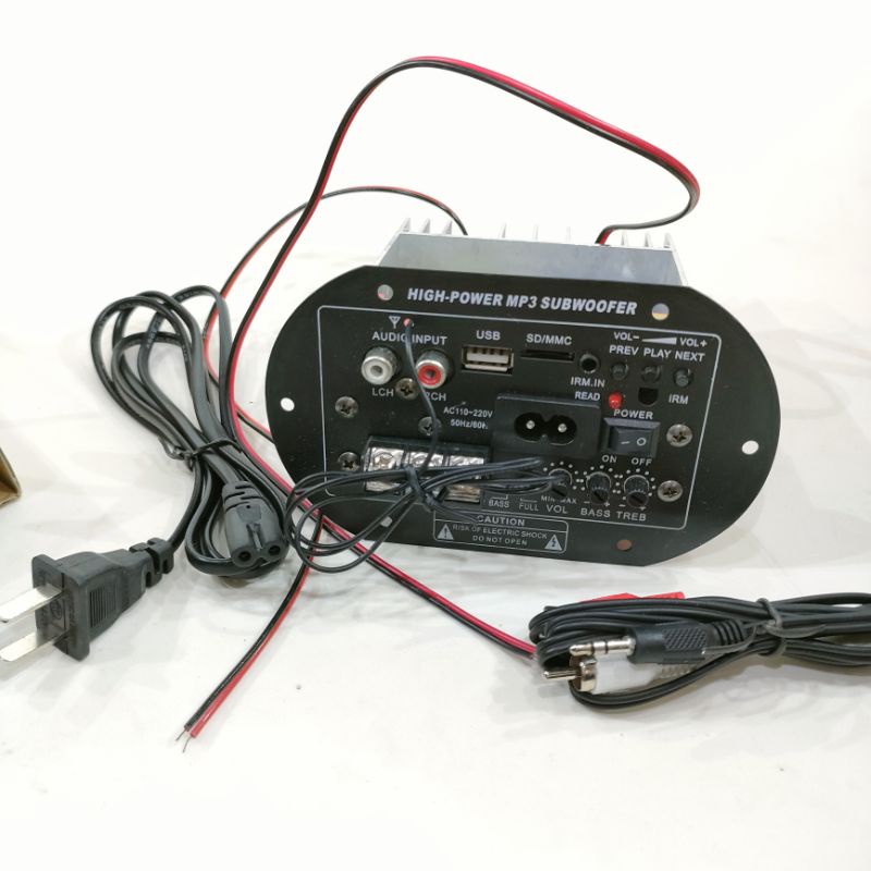 MP3 bluetooth ชุดคอมโบ 300 วัตต์ 12 โวลท์DC 220 โวลท์ AC