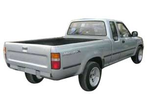 หม้อน้ำรถยนต์ Toyota Mighty-X (โตโยต้า ไมตี้ เอ็ก) เกียร์ธรรมดา วัสดุทองเหลือง (รับประกัน 6 เดือน)