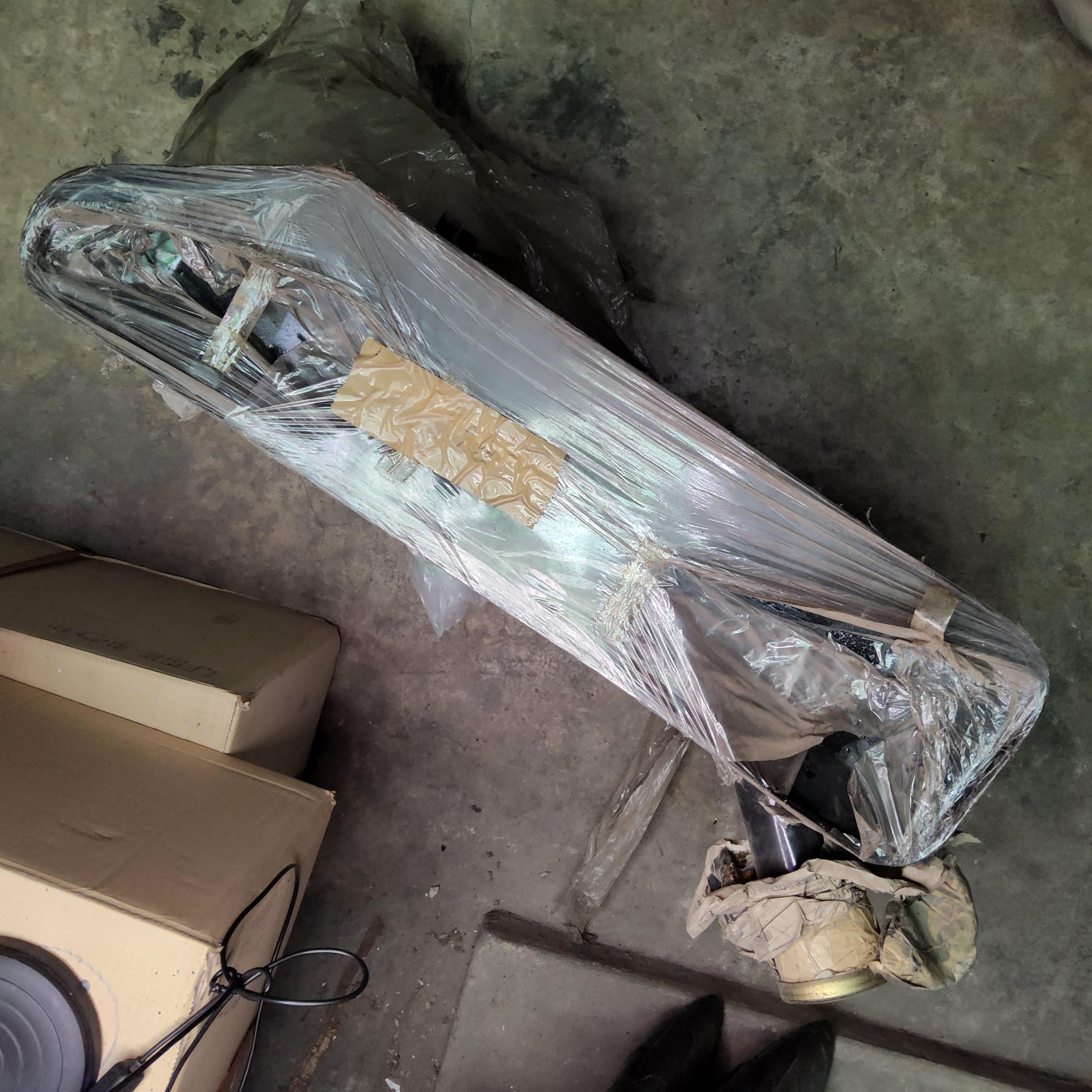 ถังน้ำมัน ปากเล็ก รถจี๊ป จี๊ปเล็ก CJ5 CJ6 CJ7 WILLY JEEP กว้าง 48 ซม ยาว บน 62 ซม ล่าง 52ซม สูง 16