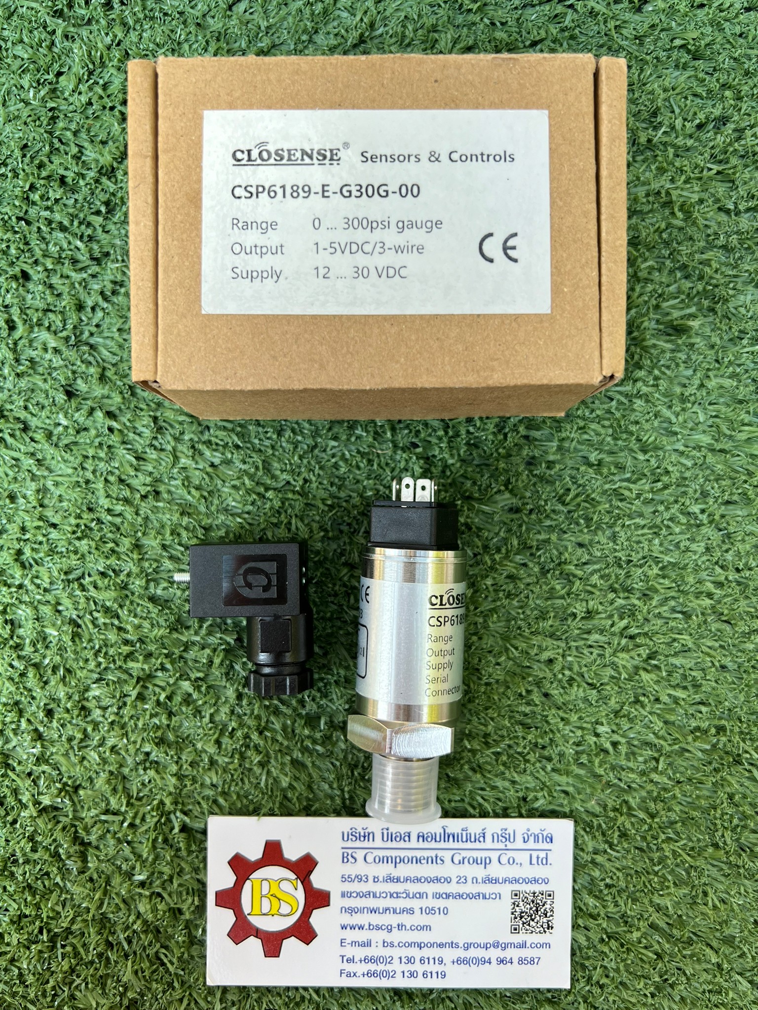 CLOSENSE : PRESSURE TRANSDUCER CSP6189-E-G30G-00