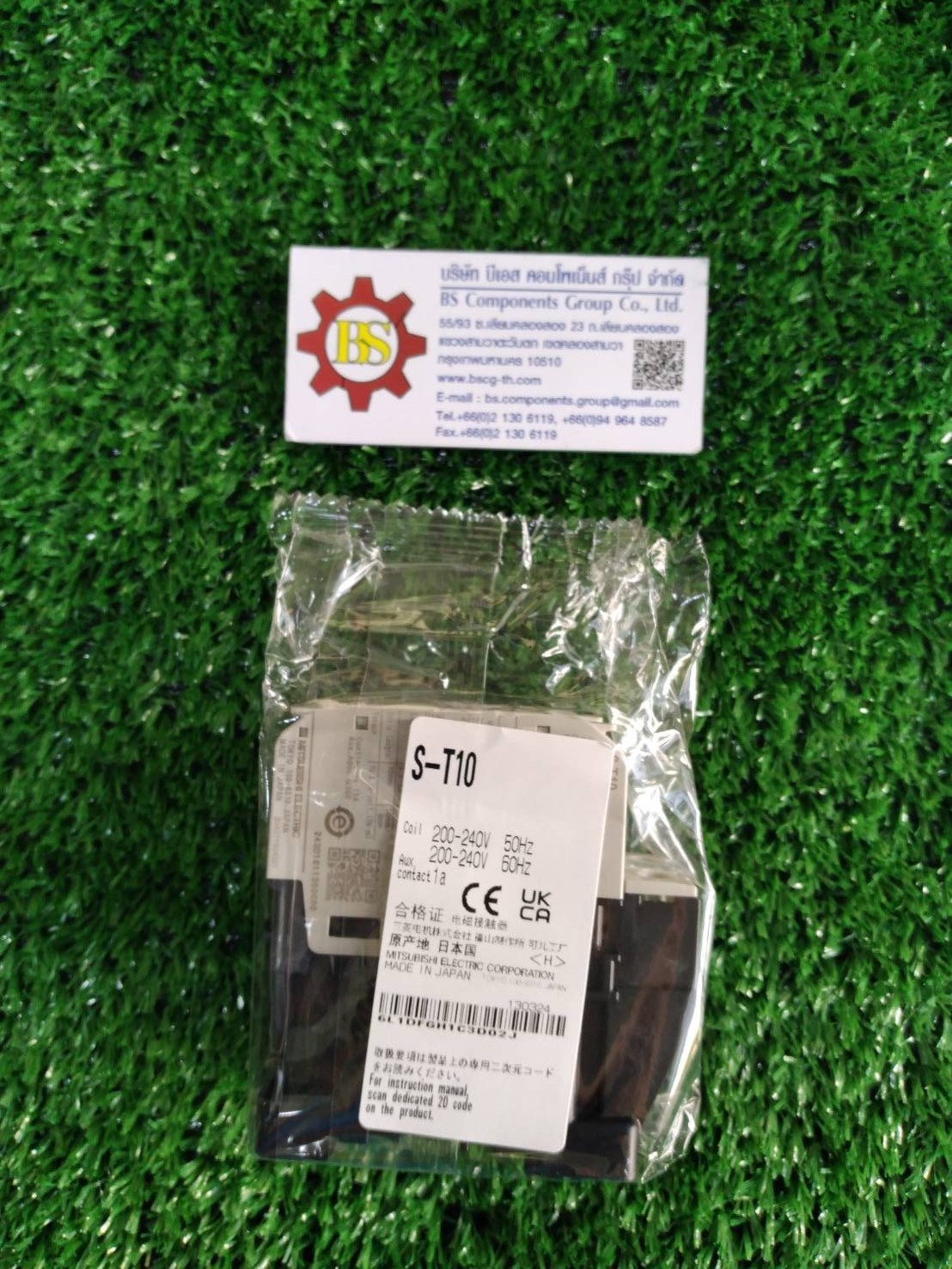Mitsubishi : คอนแทคเตอร์ S-T10 Coil220Vac