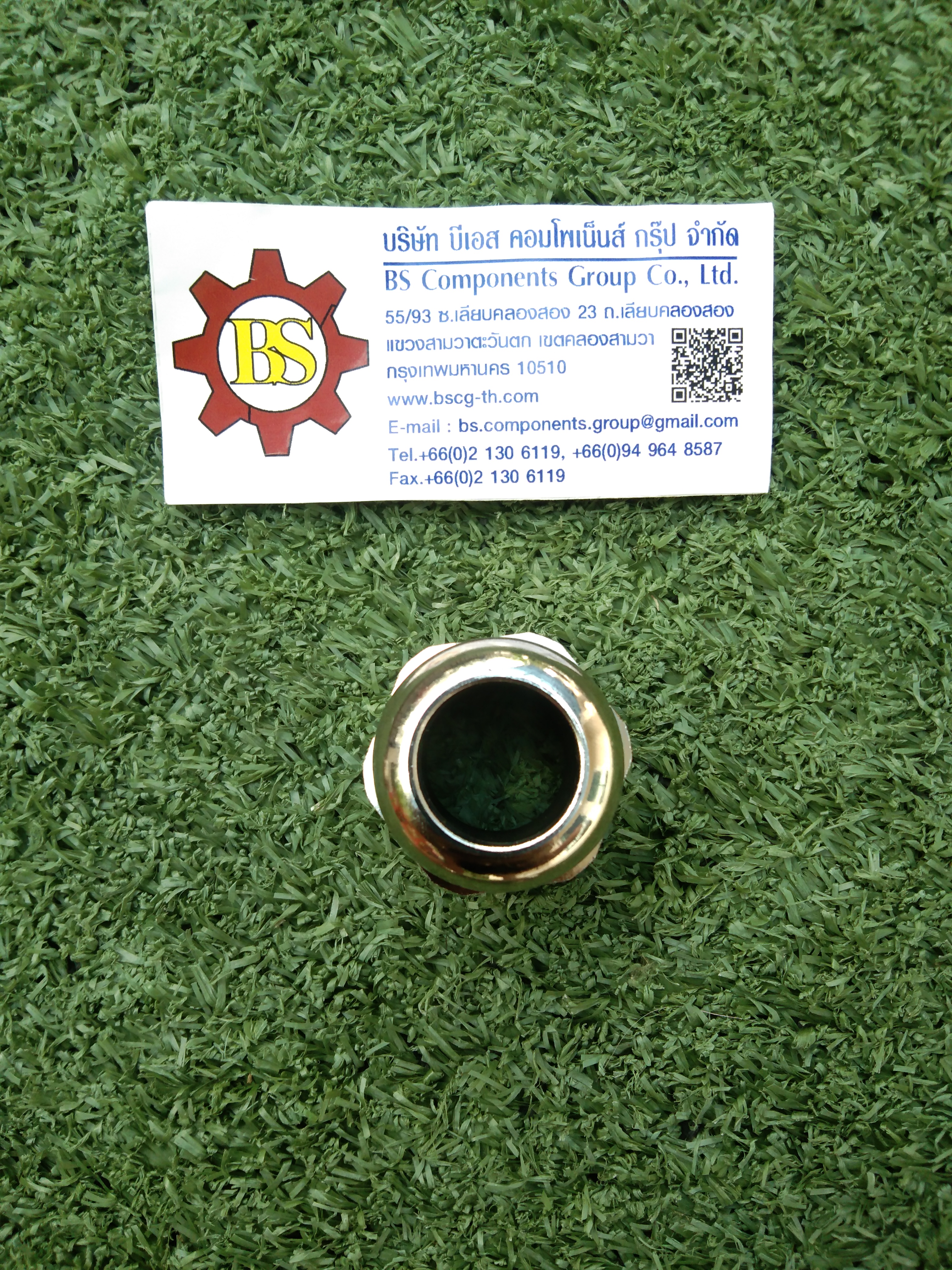 SHINOHAWA : Brass Cable grand ทองเหลือง ชุบนิเกิ้ล G3/4" IP44