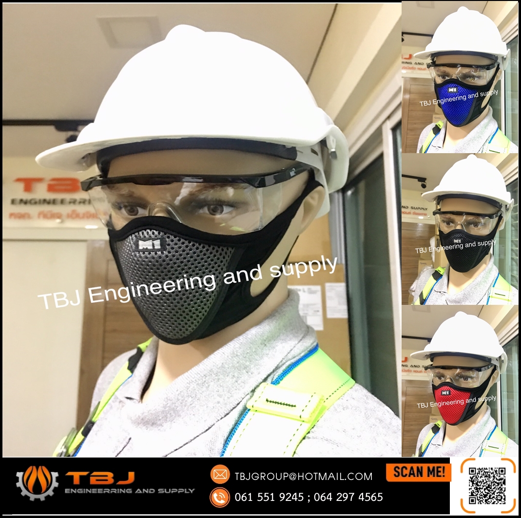 หน้ากากผ้า แบบมีกรอง ซักได้ M1 รุ่น K4
