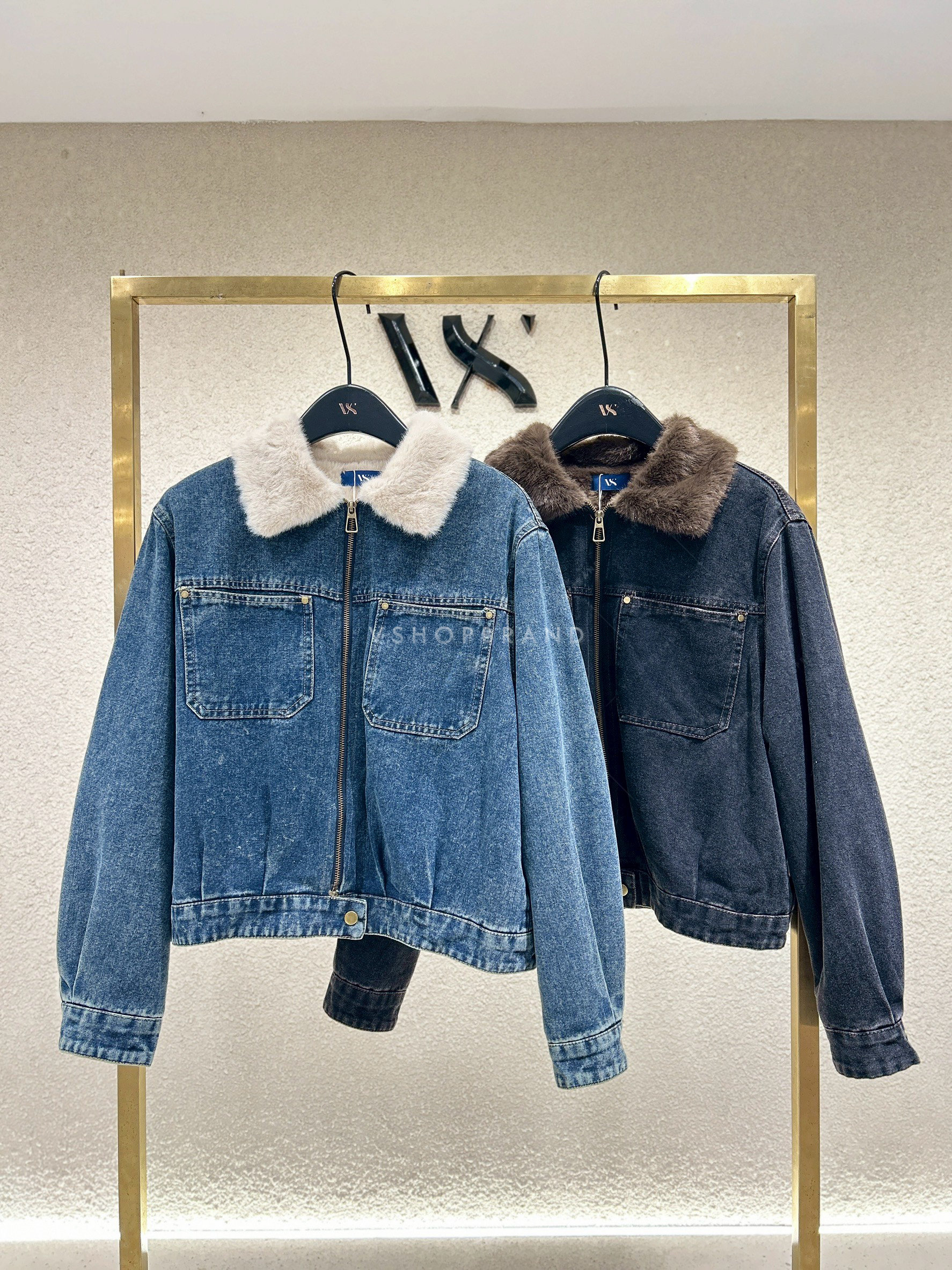 แจ็คเก็ตยีนส์ขนเฟอร์ด้านใน