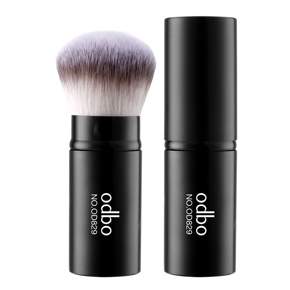 ❤ odbo Make Up Brush OD829 โอดีบีโอ แปรงแต่งหน้า ทรงโค้งมน เกลี่ยแป้งชนิดฝุ่น