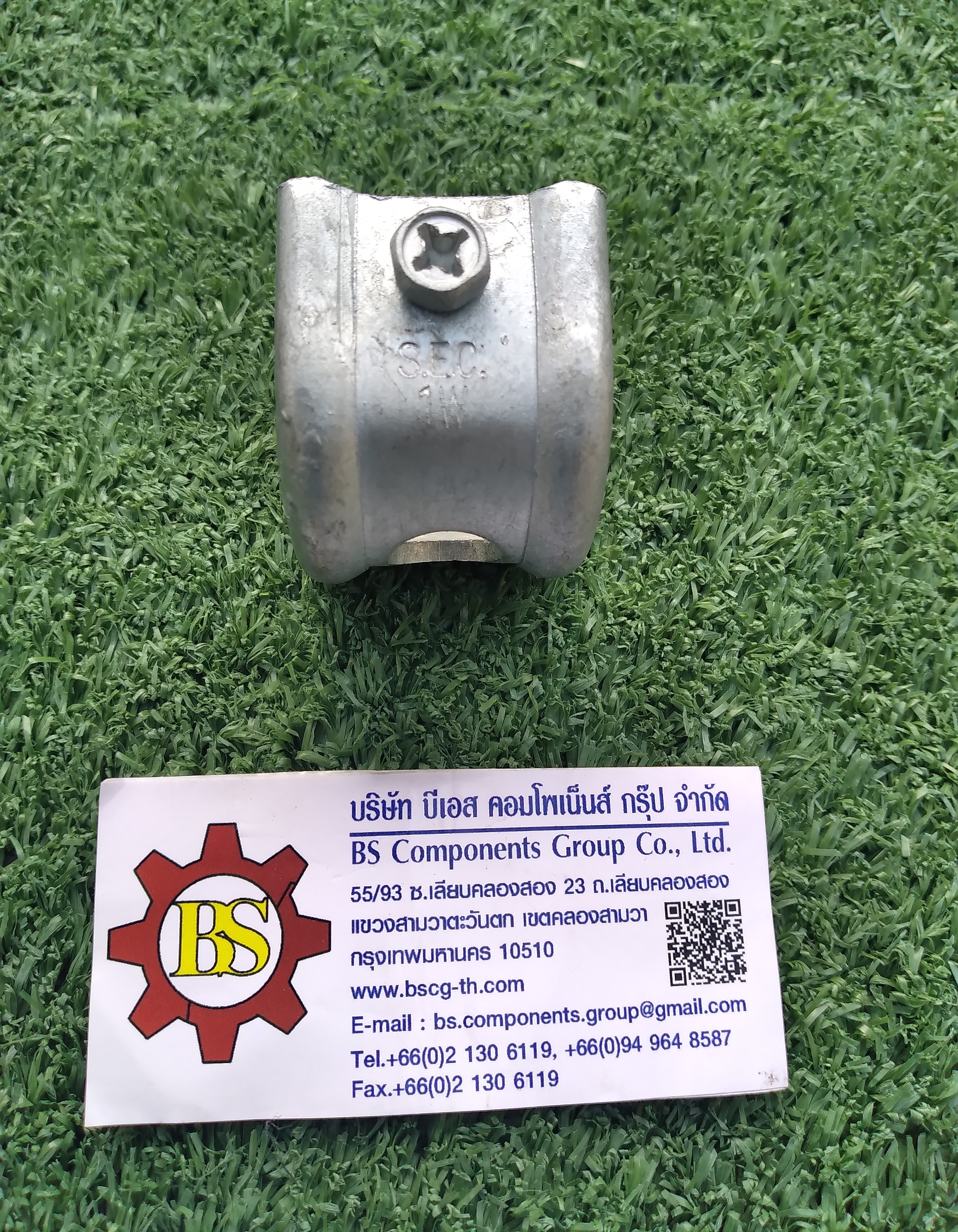 แคล้มฟันจระเข้ เบอร์ 1W ชุบHDG (beam clamp) 5-20mm.