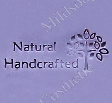 HANDCRAFTED SOAP STAMP 5.2 x 5.2 CM.