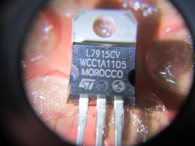 L7915 (TO-220) Negative voltage regulators 15V/1A