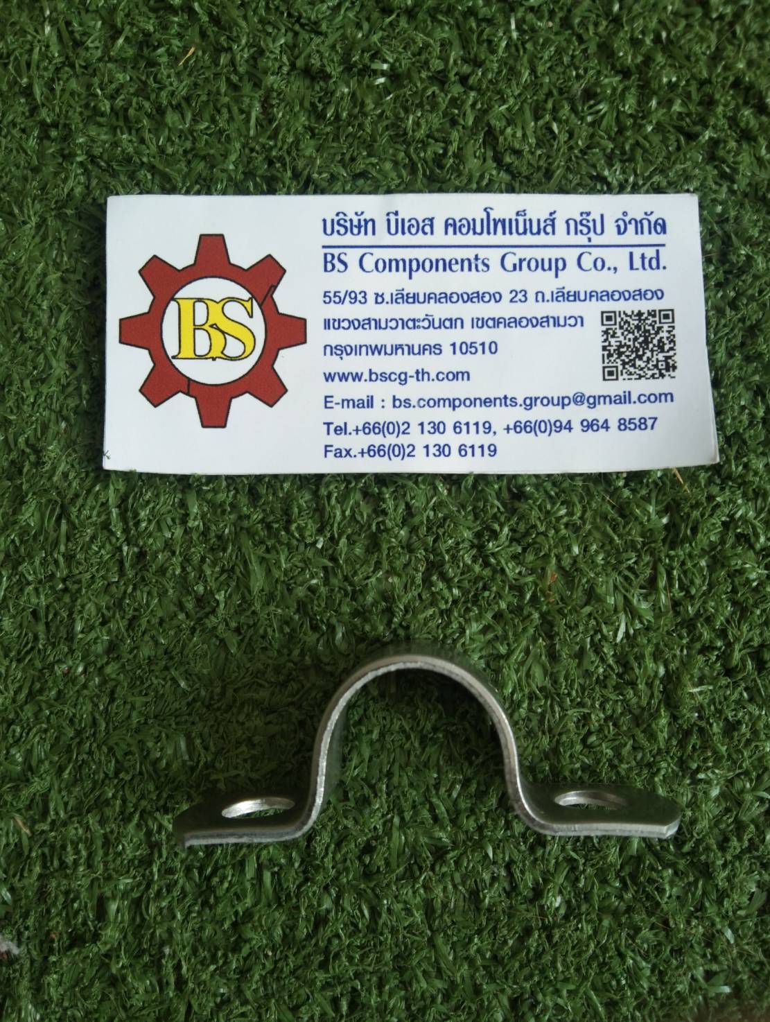 STEEL CITY : เเคล้มจับท่อหนาสเเตนเลส 1/2” TCL21