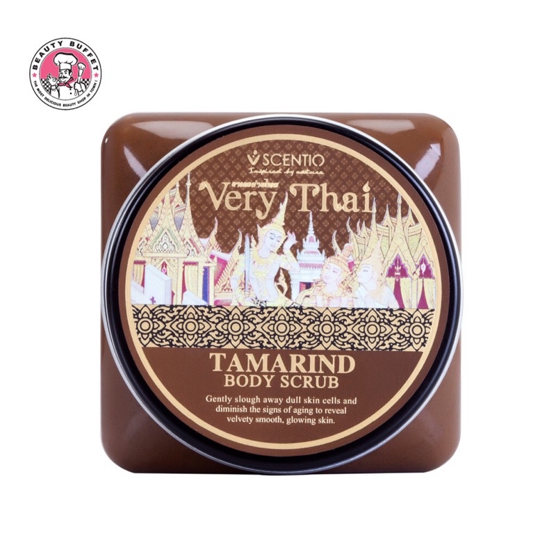 BEAUTY BUFFET SCENTIO VERY THAI TAMARIND BODY SCRUB 300 ml สครับมะขาม