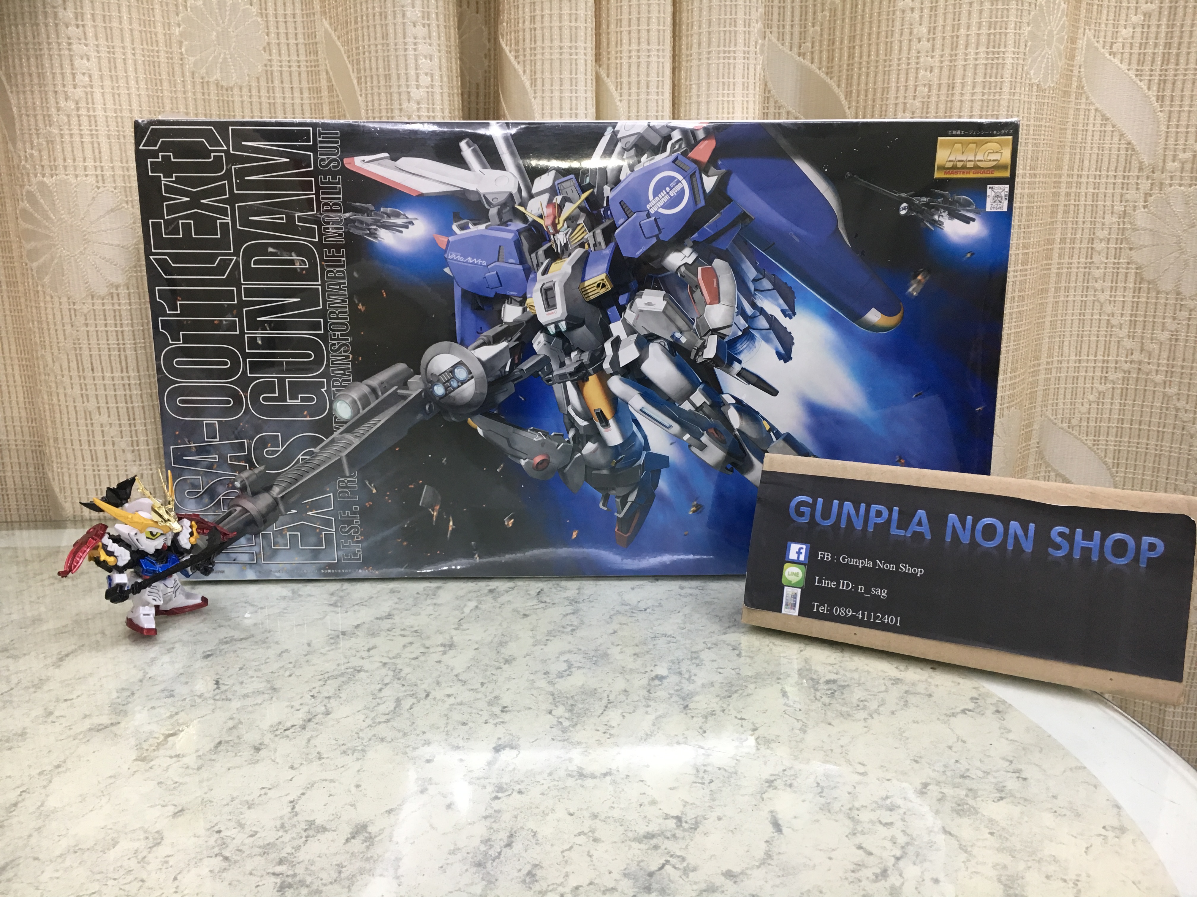 MG 1/100 MSA-0011(EXT) EX-S GUNDAM