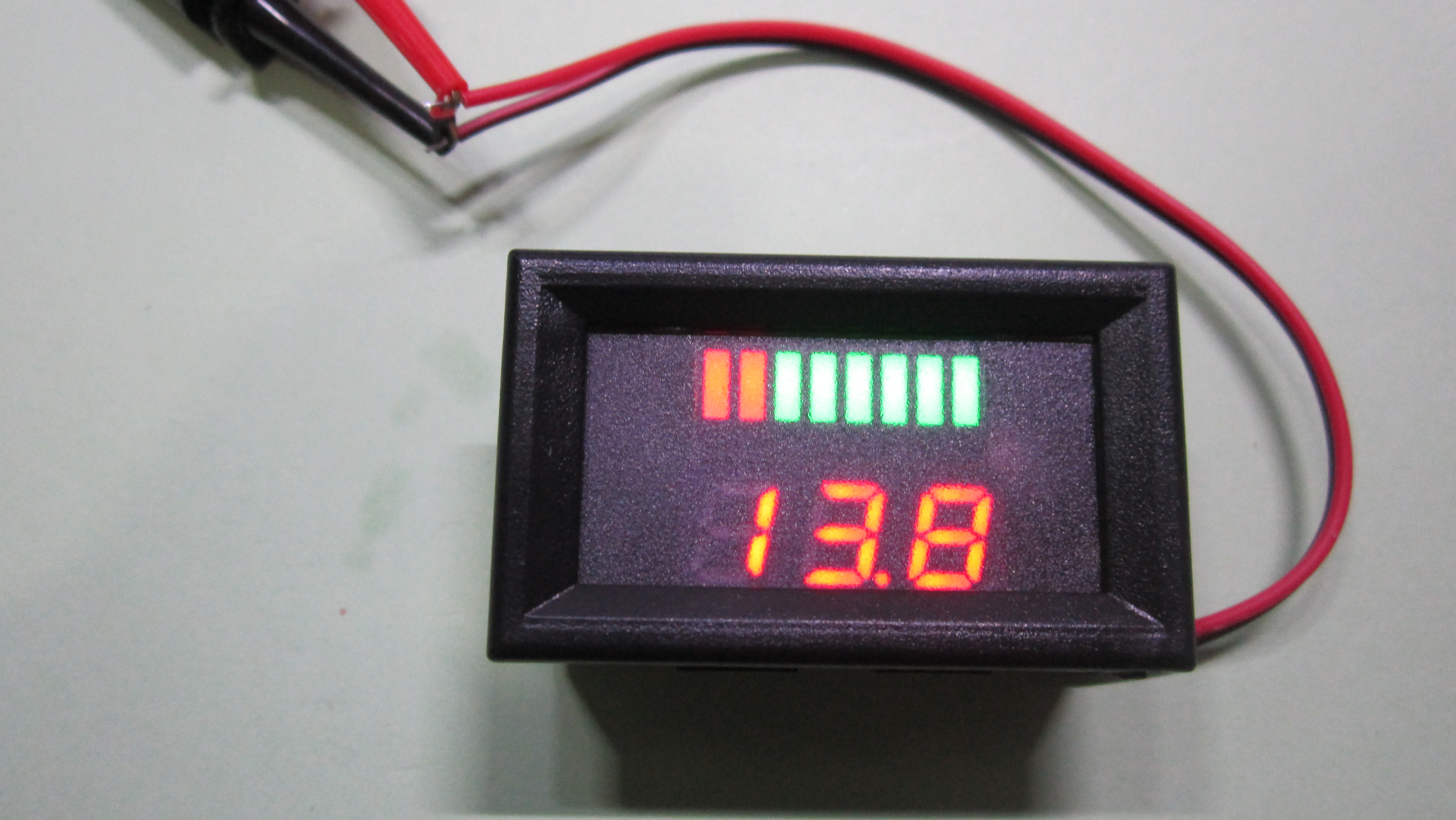 วัดแบตเตอรี่ 12V 24V 36V 48V 60V 72V โวลท์
