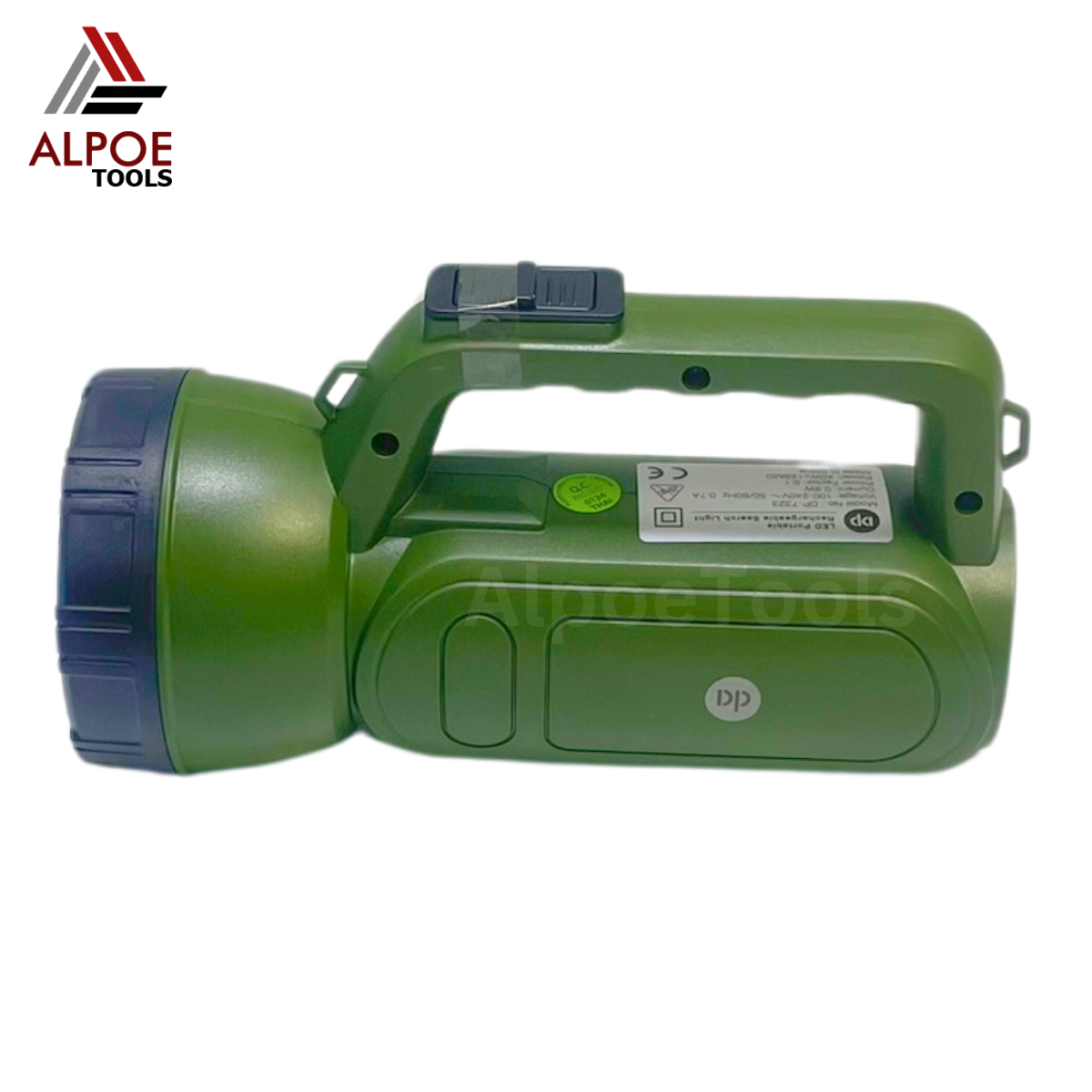 ไฟฉายหูหิ้ว หลอด LED มีไฟข้าง รุ่น DP-7323