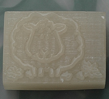 SHEEP BROTHER SOAP STAMP 3 x 4 CM.