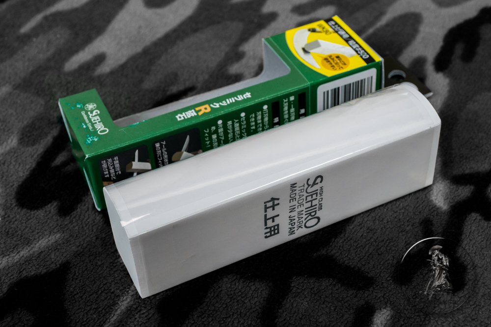 Suehiro rounded WK-80 #500 grit (หินหน้าโค้ง)