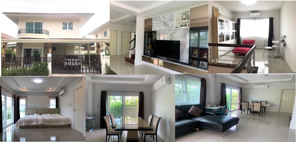 ขายบ้านเดี่ยว2ชั้นพร้อมเข้าอยู่4 ห้องนอน 3 ห้องน้ำ พร้อมเฟอร์นิเจอร์ ครบครัน(index)