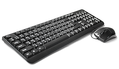 KM-3189 BLACK OKER KEYBOARD+MOUSE USB KB-KM-OK-3189B