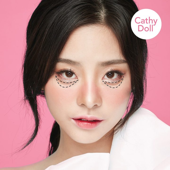 Cathy Doll K Surgy Dolly Eye Stick 0.7+0.7g ปากกาตาฉ่ำวาว เคที่ ดอลล์