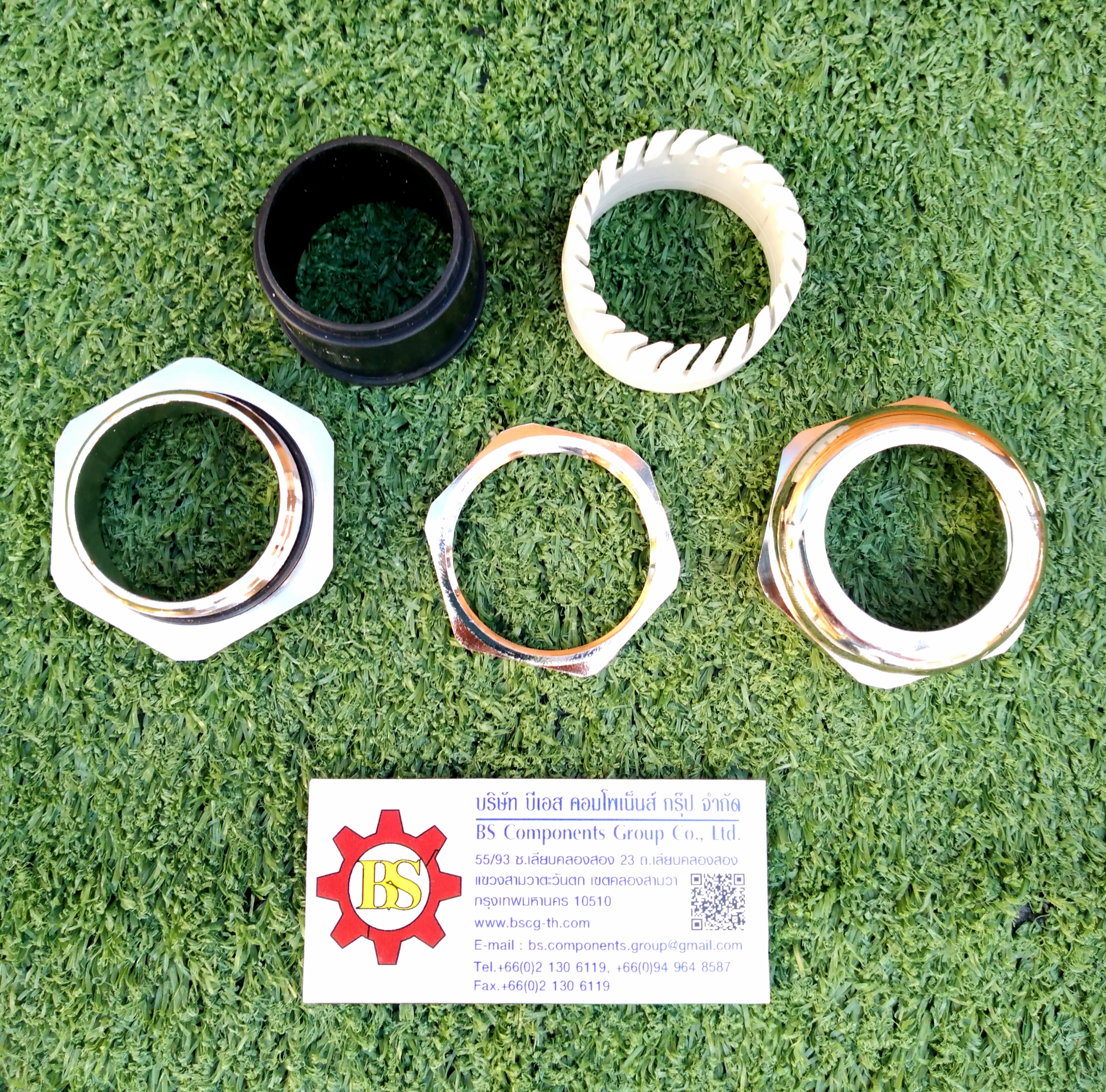 SHINOHAWA : Brass Cable grand ชุบนิเกิ้ล โลหะ M40 IP44