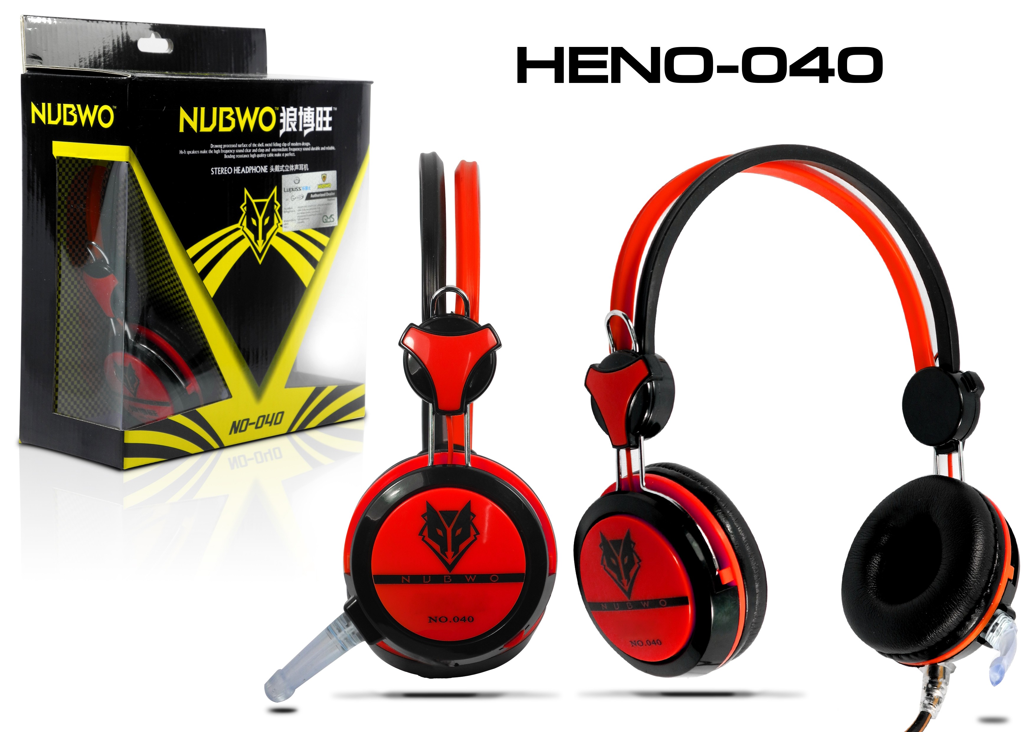 HENO-040 NUBWO Gaming Headset+MIC HP-HM-NW-040xx