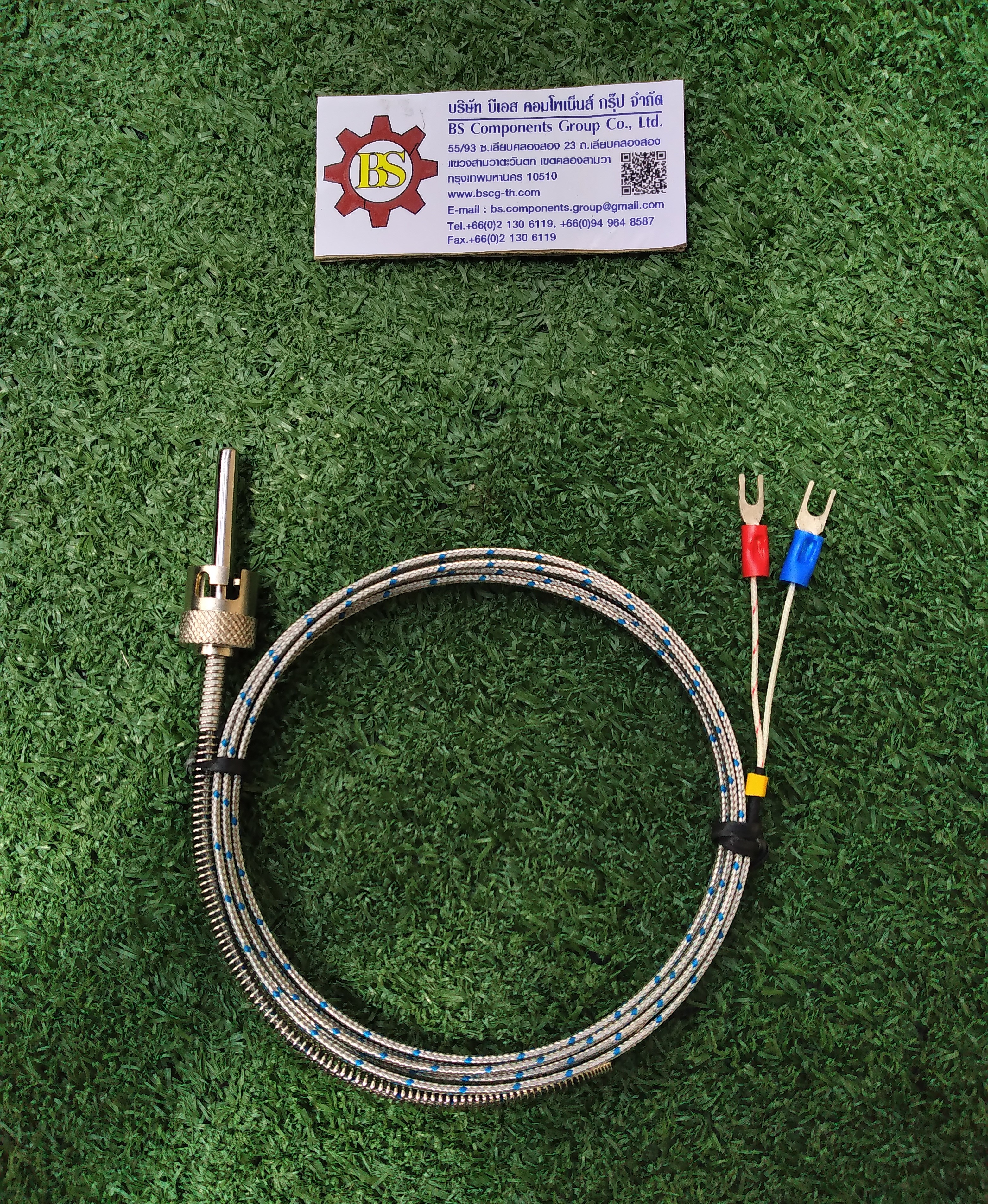 Thermocouple TSK-8/5x40+2M (เขี้ยวล็อค)