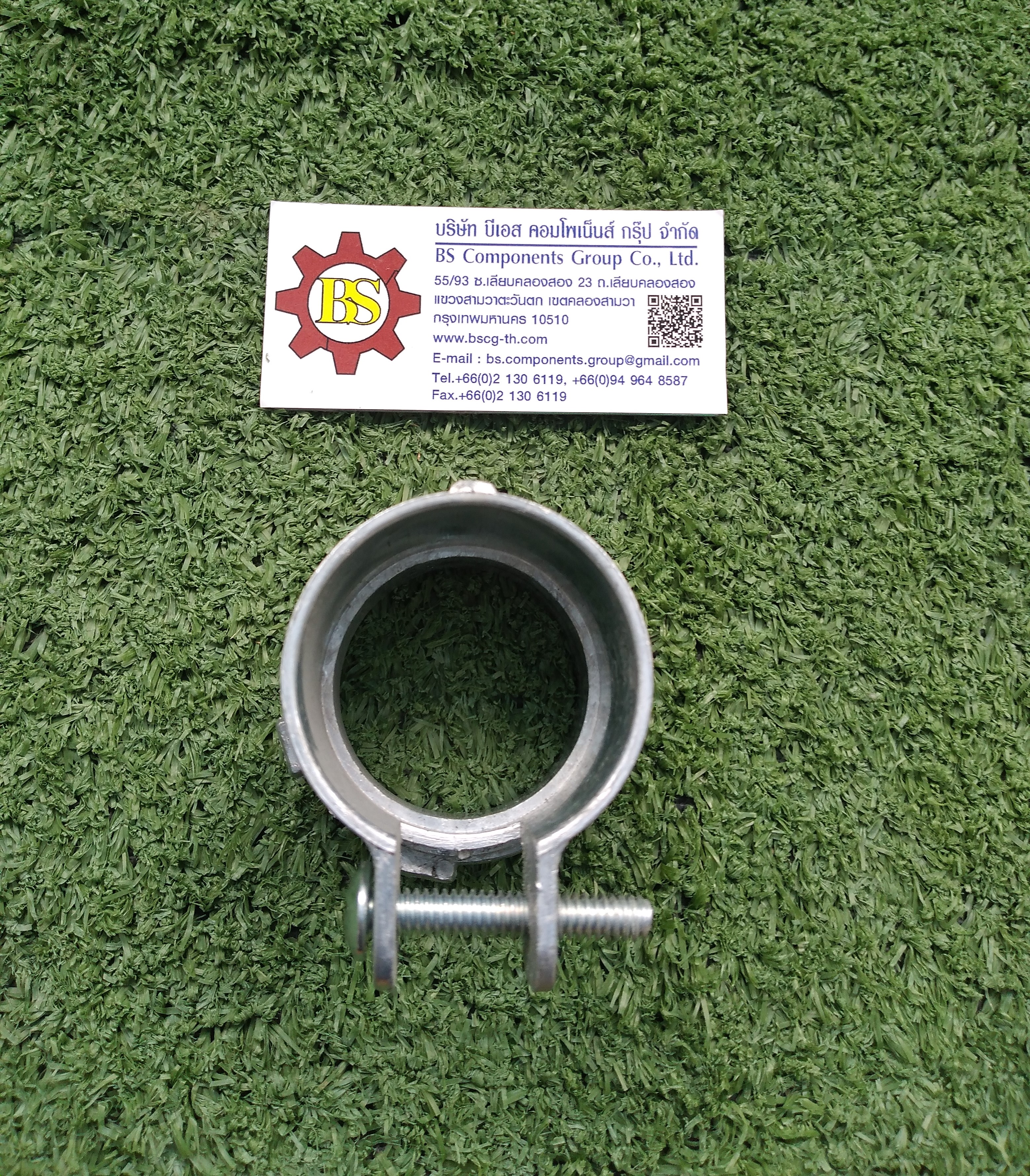 STEEL CITY : คอนเนคเตอร์จับท่ออ่อนเหล็ก 1-1/2"