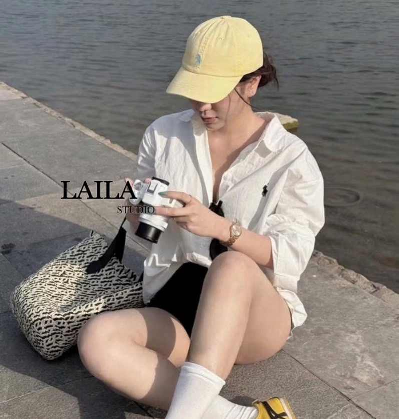 Tag: LAILA Detail: SETเสื้อ+กางเกง งานเชิ้ตแขนยาวทรงคอปก ทรงโอเวอร์ไซด์ งานผ้าคอตตอลเวียดนาม💯 แต่งปักน้องม้าโปโลที่อก ผ้าสวยมากค่าาา มาพร้อมงานกางเกงยีนส์ขาสั้น ทรงสวย ผ้าเป๊ะ ลุคนี้เรียบง่าย แต่แอบผู้ดีเบาๆ ห้ามพลาดค่า😍 #byLaila #เสื้อเชิ