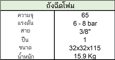 DALLEE ถังฉีดโฟม แสตนเลสอย่างดี ทนทาน รุ่น ถังฉีดโฟม