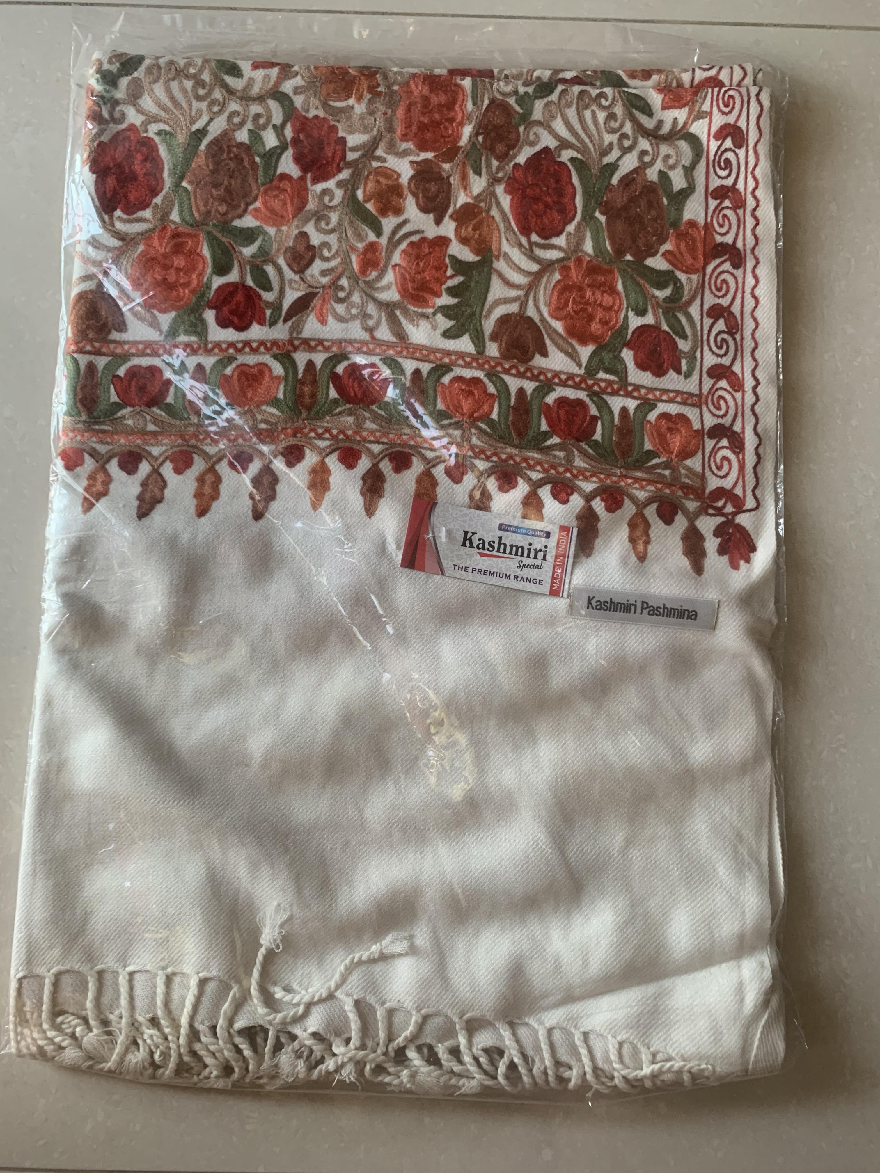 ผ้าแคชเมียร์ Kashmir ลายปักด้วยมือ