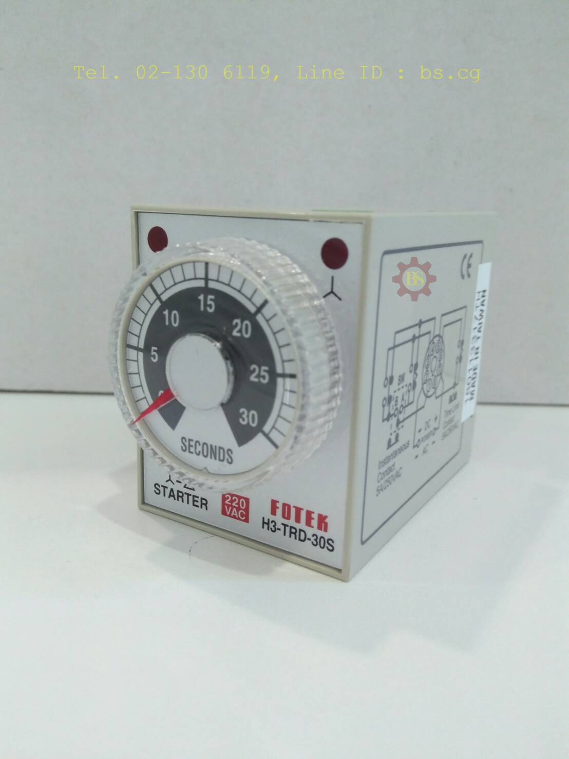 FOTEK: Timer H3-TRD-30S-220V